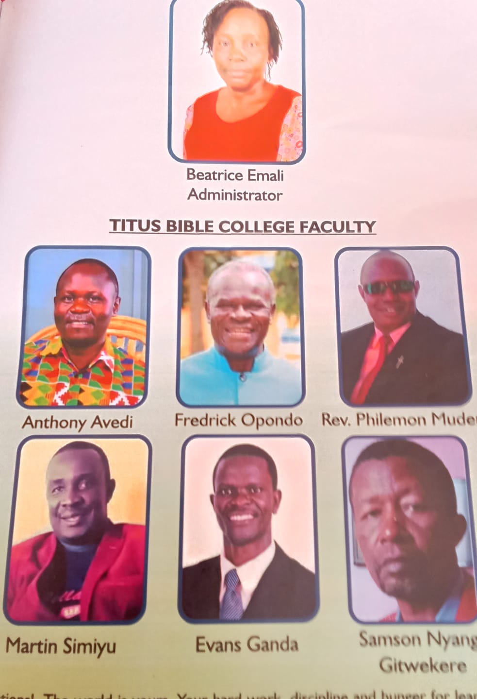 Faculty & Leadership